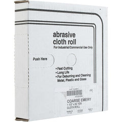 Value Collection - Shop Rolls   Abrasive Material: Emery    Roll Width (Inch): 1-1/2 - Exact Tooling