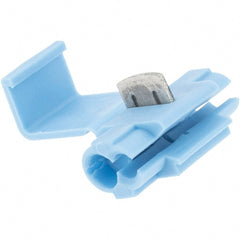 Value Collection - 18 to 14 AWG, Blue, IDC, Tap Quick Splice Connector - 2 Wires - Exact Tooling