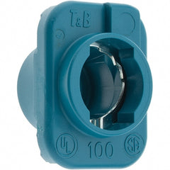Value Collection - 1/2" Trade, Thermoplastic Push In Straight FMC Conduit Connector - Exact Tooling