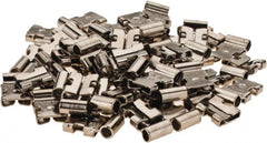 Value Collection - 1/4" Wide, Noninsulated Female Tab Terminal - Push In Connection, 16 to 14 AWG Compatible - Exact Tooling
