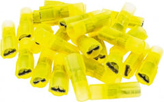 Value Collection - 12 to 10 AWG, Nylon, Fully Insulated, Female Wire Disconnect - 1/4" Wide Tab, CSA Certified, UL Listed - Exact Tooling
