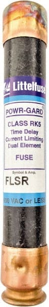 Value Collection - 300 VDC, 600 VAC, 8 Amp, Time Delay General Purpose Fuse - 200 kA Rating - Exact Tooling