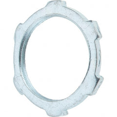 Value Collection - 3/4" Trade, Steel Threaded Conduit Locknut - Exact Tooling