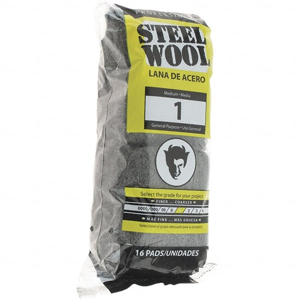 Value Collection - Steel Wool Steel Wool Grade: 1 Pad Width (Inch): 3 - Exact Tooling