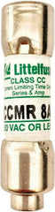 Value Collection - 250 VDC, 600 VAC, 8 Amp, Time Delay General Purpose Fuse - 300 at AC kA Rating - Exact Tooling