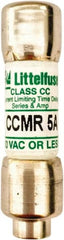 Value Collection - 250 VDC, 600 VAC, 5 Amp, Time Delay General Purpose Fuse - 300 at AC kA Rating - Exact Tooling