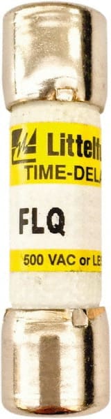 Value Collection - 500 VAC, 20 Amp, Time Delay General Purpose Fuse - 1-1/2" OAL, 13/32" Diam - Exact Tooling
