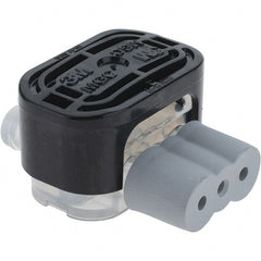 Value Collection - 20 to 12 AWG, Black, IDC, Pigtail Quick Splice Connector - Exact Tooling