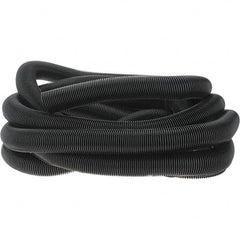 Value Collection - 1-7/8" ID, Black Polypropylene Wrap Cable Sleeve - 25' Coil Length, -40 to 176°F - Exact Tooling