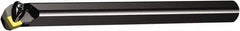 Sandvik Coromant - 44.7mm Min Bore Diam, 12" OAL, 1-1/2" Shank Diam, A-DCLN Indexable Boring Bar - CNMG 432 Insert, Wedge Holding Method - Exact Tooling