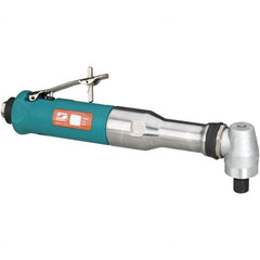Dynabrade - 18,000 RPM, Pneumatic Angle & Disc Grinder - 41 CFM, Rear Exhaust - Exact Tooling