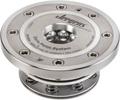 Jergens - ZPS Pneumatic CNC Quick Change Clamping Module - 1 Module Center, M40 Top Mount, 105 kN Retention Force, 8 bar (116 Lb/Sq In) Unlocking Pressure, 0.005mm Repeatability - Exact Tooling