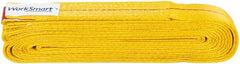 Value Collection - 16' Long x 2" Wide, 6,400 Lb Vertical Capacity, 1 Ply, Polyester Web Sling - 5,000 Lb Choker Capacity, with Endless Sling - Exact Tooling