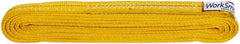 Value Collection - 8' Long x 1" Wide, 6,200 Lb Vertical Capacity, 2 Ply, Polyester Web Sling - 4,900 Lb Choker Capacity, with Endless Sling - Exact Tooling