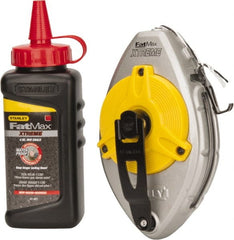 Stanley - 100' Long Chalk Reel - Red - Exact Tooling