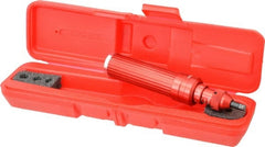 Proto - 20 to 100 In/Oz, Certified Adjustable Torque Limiting Screwdriver - 6-1/2" OAL, 1/4" Drive, 2 In/oz Graduation - Exact Tooling