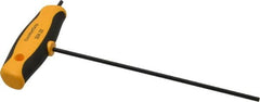 Wiha - 7/64" Hex, T-Handle Cushion Grip, Hex Key - 150mm OAL, Inch System of Measurement - Exact Tooling