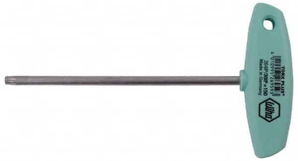 Wiha - IP10 Standard Key - T-Handle, 4" OAL - Exact Tooling