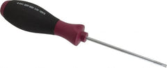 Wiha - T20 Torx Driver - 100mm Blade Length, 7-29/32" OAL - Exact Tooling