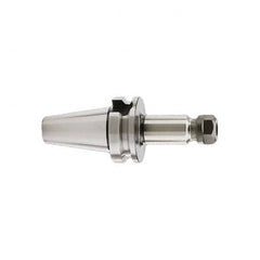 HAIMER - 0.02" to 0.39" Capacity, 70mm Projection, BT50 Taper Shank, ER16 Collet Chuck - 0.0001" TIR, Through-Spindle - Exact Tooling