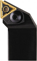 Seco - PTJN, Left Hand Cut, 93° Lead Angle, 32mm Shank Height x 32mm Shank Width, Negative Rake Indexable Turning Toolholder - 170mm OAL, TNM..2204.. Insert Compatibility, Series Pin & Wedge - Exact Tooling