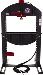 Edwards Manufacturing - 40 Ton Hydraulic Shop Press - 12-1/4" Stroke, 5 hp - Exact Tooling
