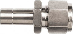 Brennan - 1/8" OD, Stainless Steel Reducer - Machine Tube Stub Ends - Exact Tooling
