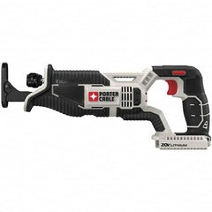 Porter-Cable - 20V, 0 to 3,000 SPM, Cordless Reciprocating Saw - 1" Stroke Length, 14-1/2" Saw Length, Lithium-Ion Batteries Not Included - Exact Tooling