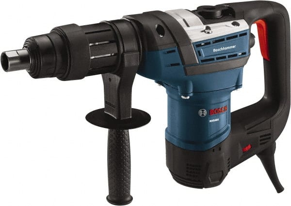 Bosch - 120 Volt 1-9/16" Keyless Chuck Electric Rotary Hammer - 0 to 3,600 BPM, 0 to 350 RPM - Exact Tooling