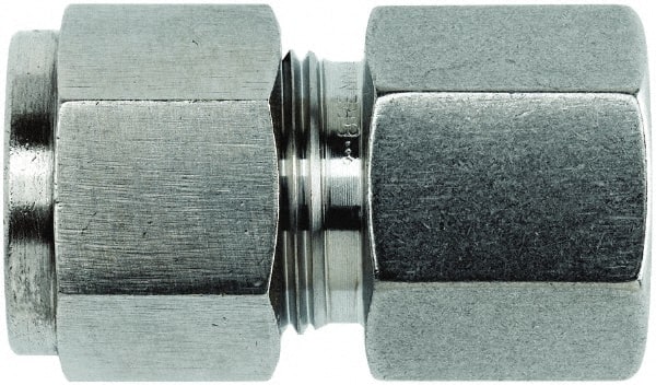 Brennan - 5/16" Tube OD x 1/8 NPT Stainless Steel Compression Tube Female Connector - Exact Tooling