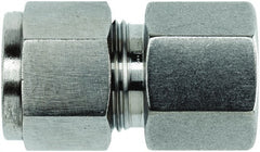 Brennan - 1/8" Tube OD x 1/4 NPT Stainless Steel Compression Tube Female Connector - Exact Tooling