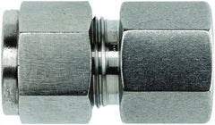 Brennan - 1/4" OD, Stainless Steel Female Connector - Comp x FNPT Ends - Exact Tooling