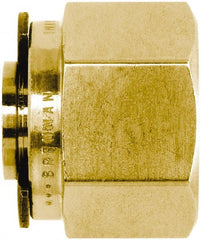 Brennan - 1/2" OD, Brass Plug - Compression Ends - Exact Tooling