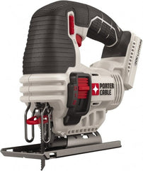 Porter-Cable - 20 Volt, 2,500 SPM, 3/4" Stroke Length, Lithium-Ion Cordless Jigsaw - 45° Cutting Angle, Series 20V MAX - Exact Tooling