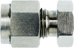 Brennan - 1/2" OD, Stainless Steel Cap - Tube OD Ends - Exact Tooling