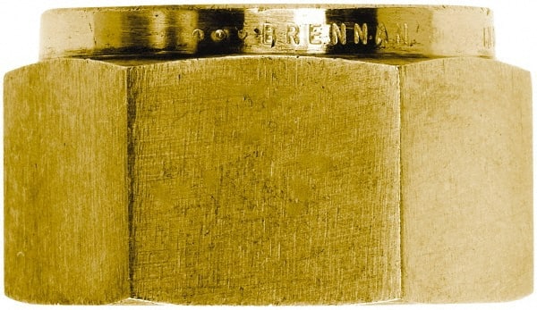 Brennan - 1/8" OD, Brass Nut - No Ends - Exact Tooling