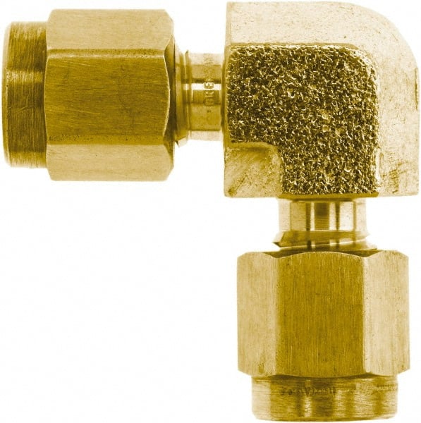 Brennan - 1/2" OD, Brass Union Elbow - Comp x Comp Ends - Exact Tooling