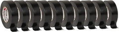 3M - 3/4" x 60' x 7 mil Black Polyester Film Electrical Tape - Exact Tooling