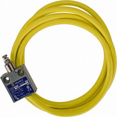 Square D - SPDT, NC/NO, 240 VAC, Prewired Terminal, Plunger Actuator, General Purpose Limit Switch - 1, 2, 4, 6, 6P NEMA Rating, IP67 IPR Rating, 80 Ounce Operating Force - Exact Tooling