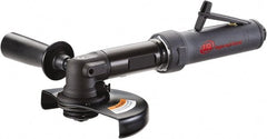Ingersoll-Rand - 6" Wheel Diam, 10,000 RPM, Pneumatic Angle & Disc Grinder - 5/8-11 Spindle, 25 CFM, Rear Exhaust - Exact Tooling