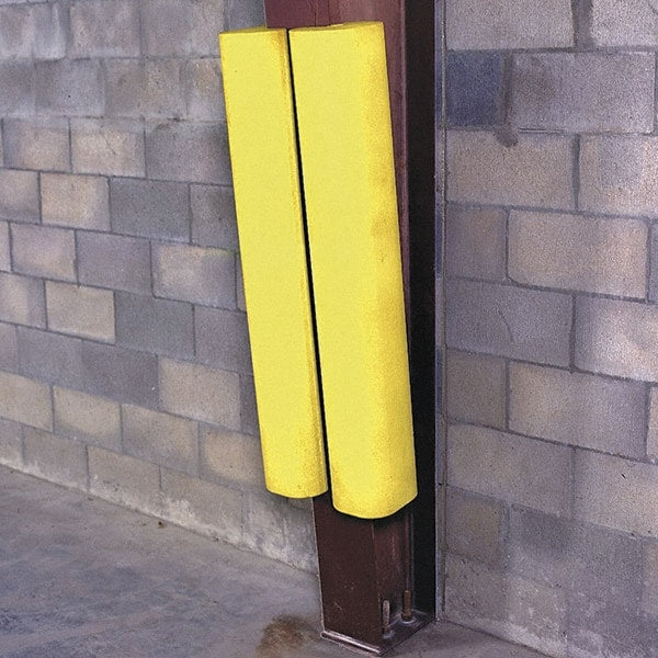 UltraTech - 42" Long, Polyethylene Corner Protector - Yellow - Exact Tooling
