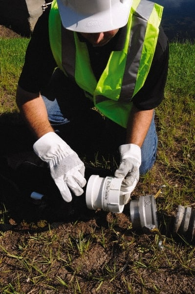 UltraTech - 5 Inch Diameter Ultra-Hose Connector - For Use with Oil and Sediment Discharge Hose - Exact Tooling