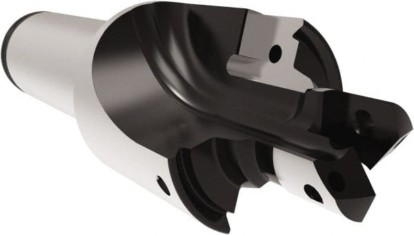 Allied Machine and Engineering - M14x1.50, 0.492" Pilot Diam, 1.024" Spotface Diam, 0.556" Pilot Length, Tube Dash 5, Indexable Porting Tool - Exact Tooling