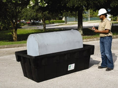 UltraTech - 360 Gal Sump, Polyethylene Containment Unit - 85" Long x 44" Wide x 29" High - Exact Tooling