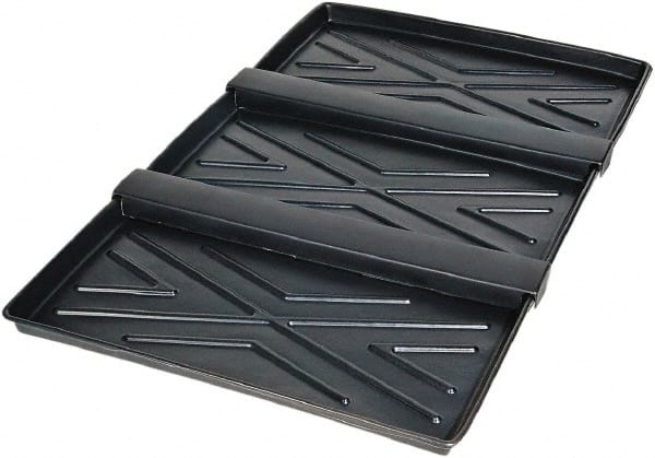 UltraTech - 24 Gal Sump, Polyethylene Containment Unit - 46" Long x 31" Wide x 6" High - Exact Tooling