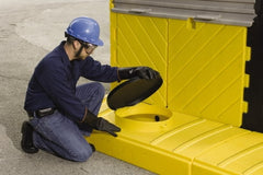 UltraTech - 280 Gallon Sump, IBC Pallet - 68 Inch Long x 64 Inch Wide x 88 Inch High, 2 Totes - Exact Tooling
