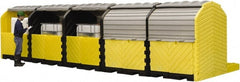UltraTech - 375 Gallon Sump, IBC Pallet - 204 Inch Long x 64 Inch Wide x 88 Inch High, 5 Totes - Exact Tooling