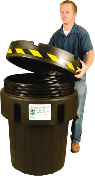 UltraTech - 95 Gallon Closure Capacity, Screw On Closure, Overpack - 55 Gallon Container - Exact Tooling