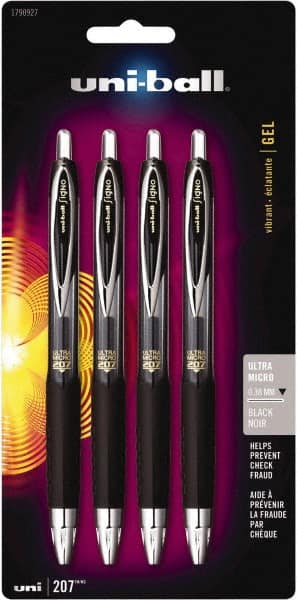 Prismacolor - 0.38mm Retractable Pen - Black - Exact Tooling