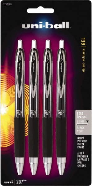 Prismacolor - 1mm Retractable Pen - Black - Exact Tooling